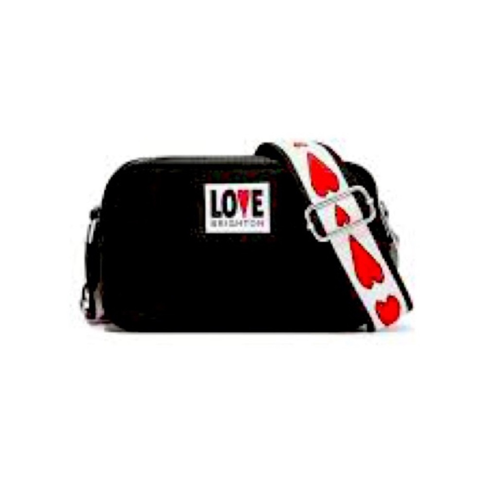 NWT Brighton Love Essentials Black Crossbody Bag - Picture 2 of 12